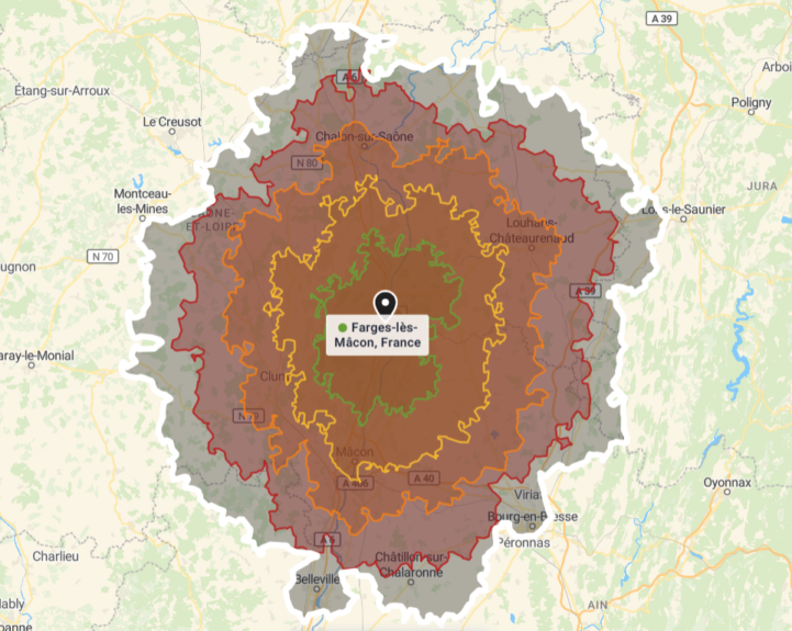 carte frais de déplacement